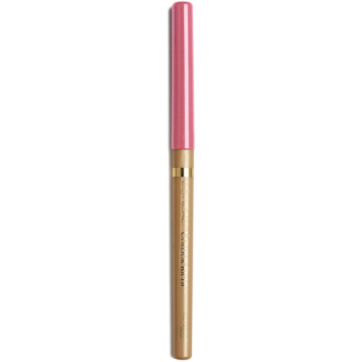 L'Oreal Paris Colour Riche Lip Liner Pencil, Creamy Lip Liner with Omega 3 and Vitamin E, 708 All About Pink (Neutral Rose Pink) Beauty & Personal Care L'Oreal Paris