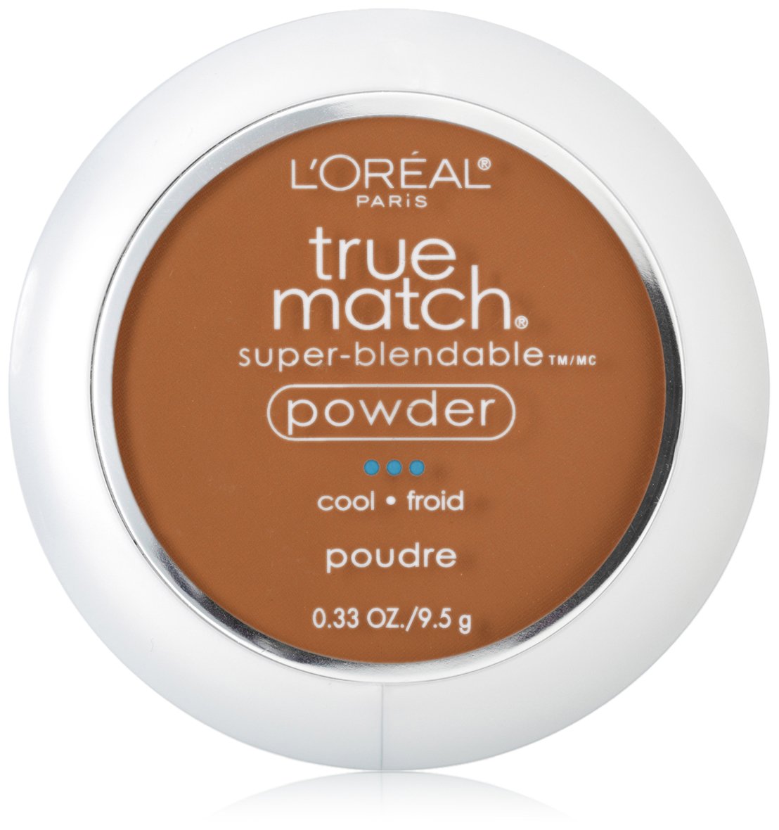 L'Oréal Paris True Match Super-Blendable Powder, Soft Sable, 0.33 oz.