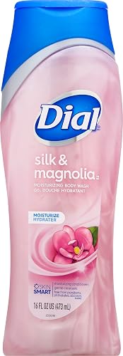 Dial Moisturizing Body Wash - Silk & Magnolia - Net Wt. 16 FL OZ (473 mL) (1 Bottle) (1) Beauty & Personal Care Dial