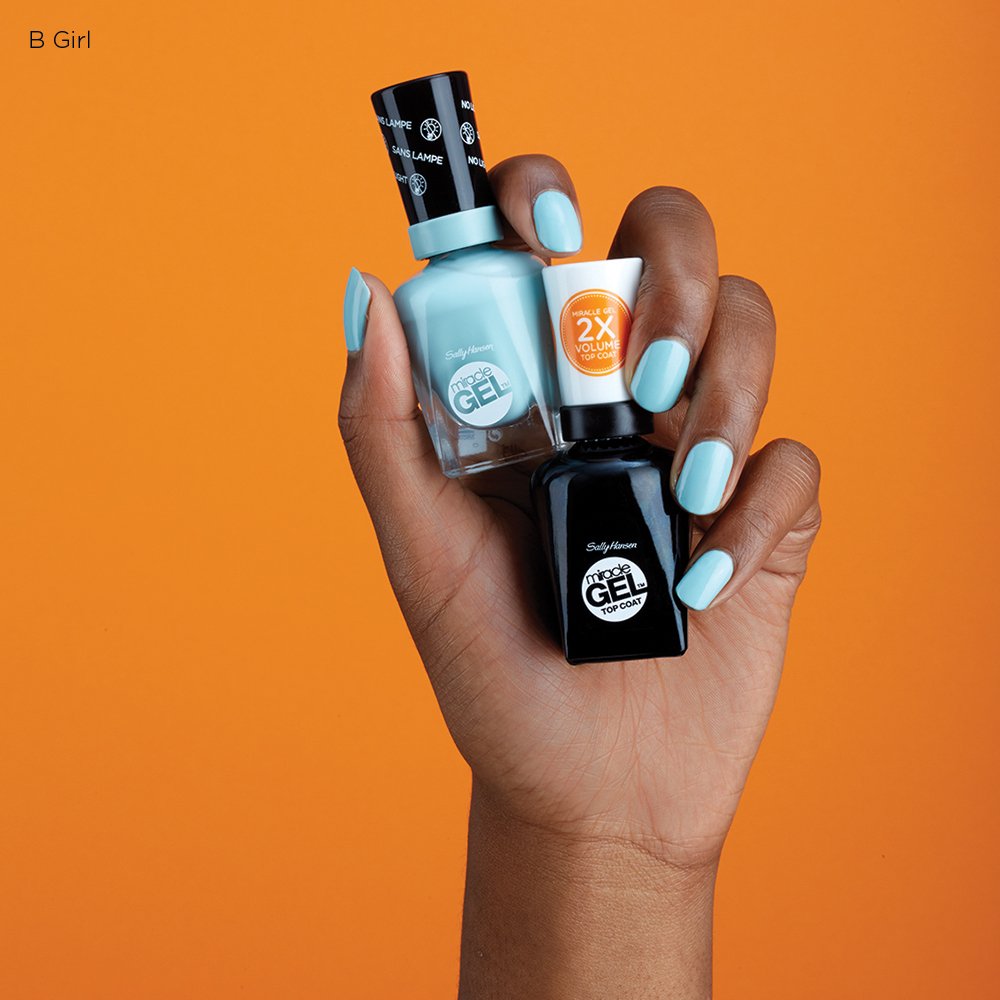 Sally Hansen Miracle Gel Nail Polish, Shade B Girl 699 (Packaging May Vary) Beauty & Personal Care Sally Hansen