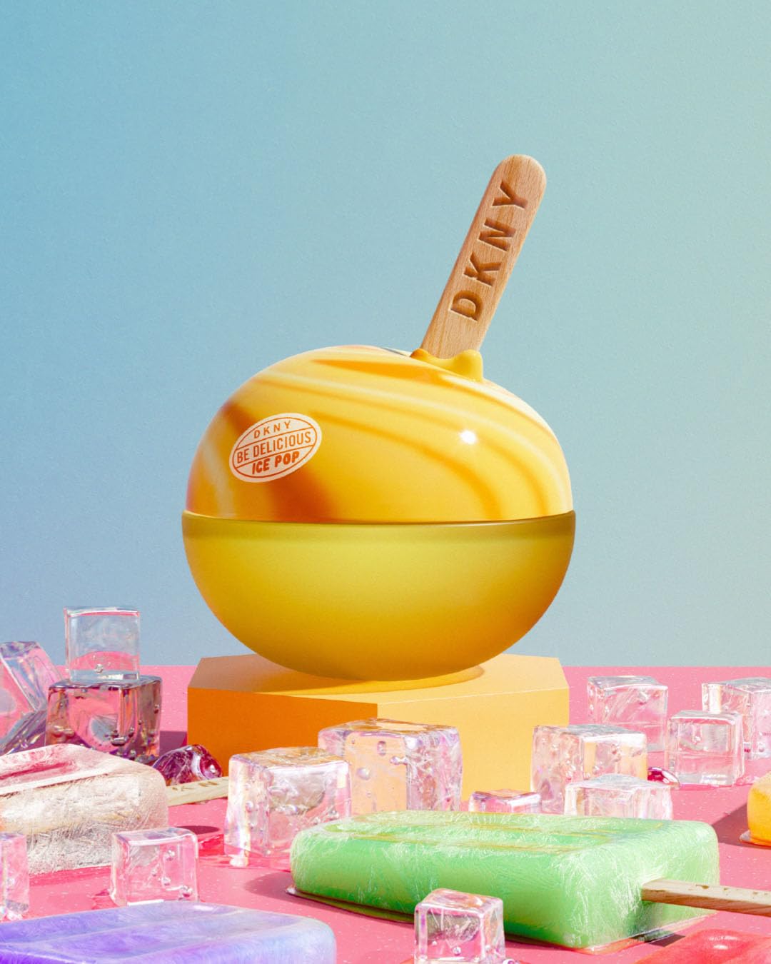 DKNY Be Delicious Ice Pop Eau de Parfum Perfume Spray For Women, Citrus Splash, 1.7 Fl. Oz. Beauty & Personal Care DKNY