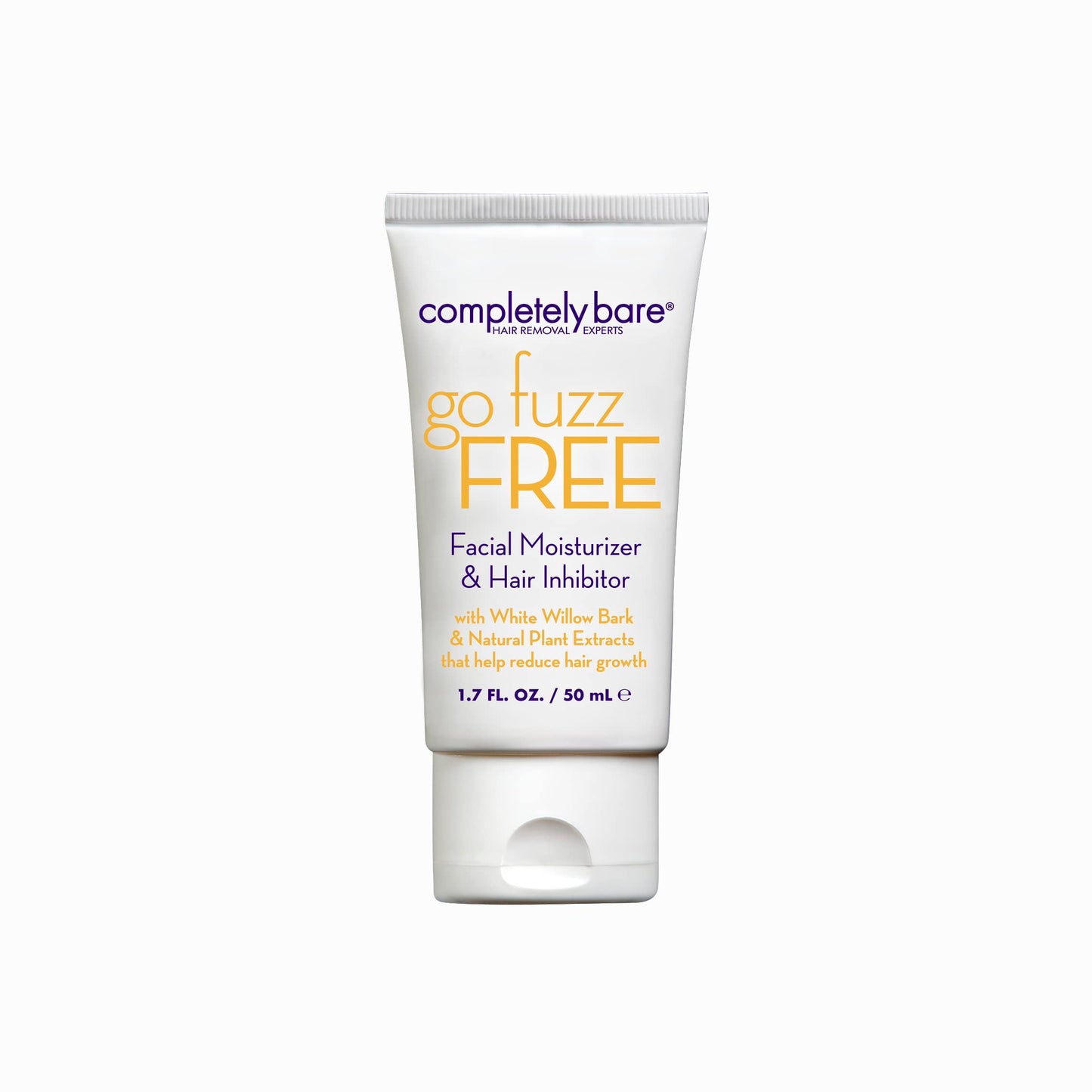 Completely Bare go fuzz FREE | Facial Moisturizer & Hair Inhibitor | Vitamin E | Hair Minimizers | Fragrance Free | 1.7 FL OZ Beauty & Personal Care Completely Bare
