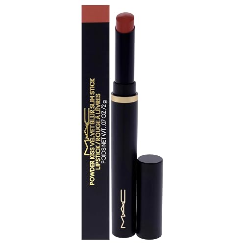 Powder Kiss Velvet Blur Slim Stick - 891 Mull It Over by MAC for Women - 0.07 oz Lipstick Beauty & Personal Care MAC