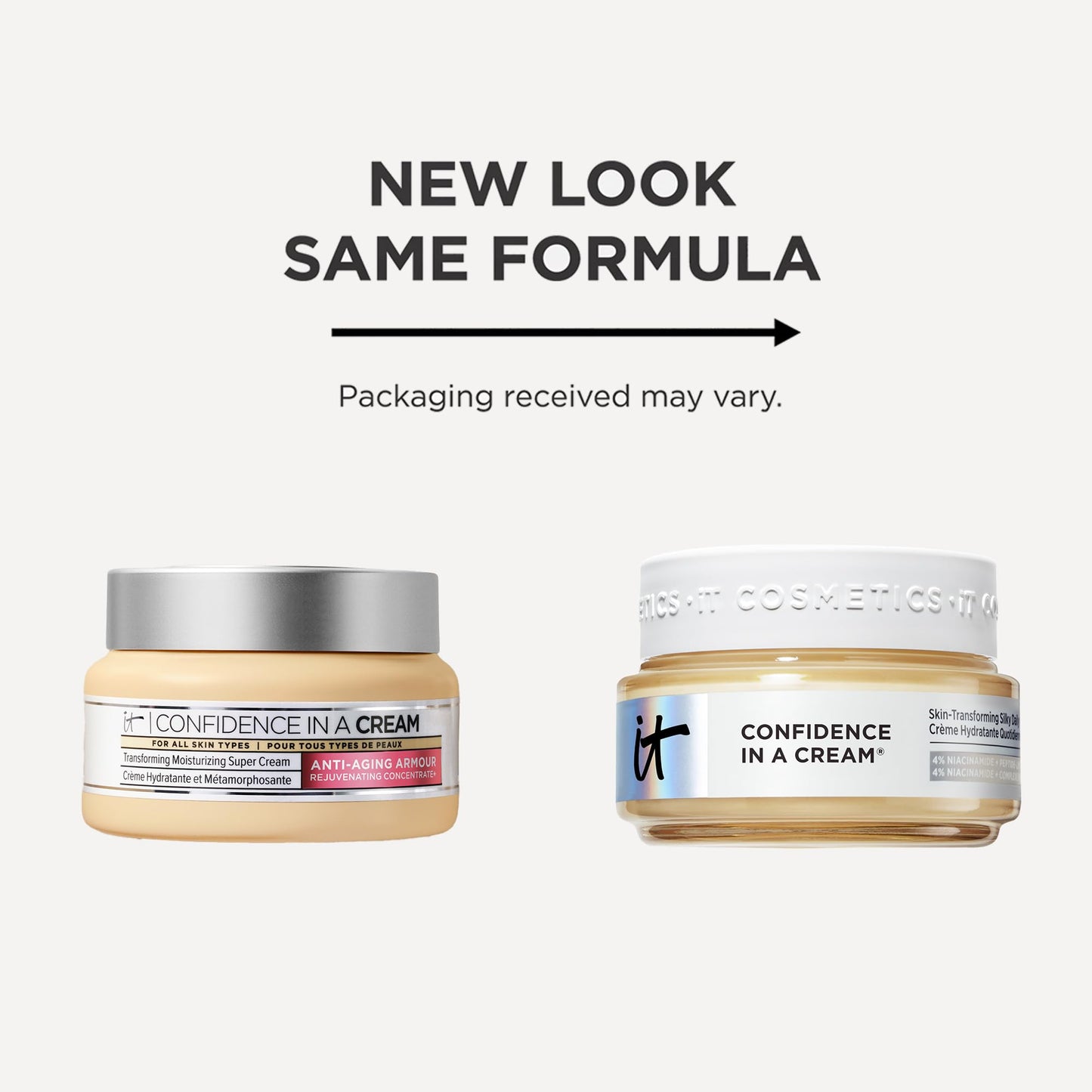 IT Cosmetics Confidence in a Cream Travel - Hydrating & Anti Aging Face Moisturizer, Visibly Reduces Fine Lines & Wrinkles, Up To 48H Hydration Beauty and Personal Care IT Cosmetics