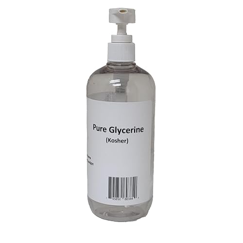 Nature's Will Pure Glycerine/Glycerin USP, FCC Grade For Cosmetic, Natural Moisturizer & Cleanser for Skin, Hair, Crafts, Soap Base Oil - Kosher Beauty & Personal Care Nature's Will