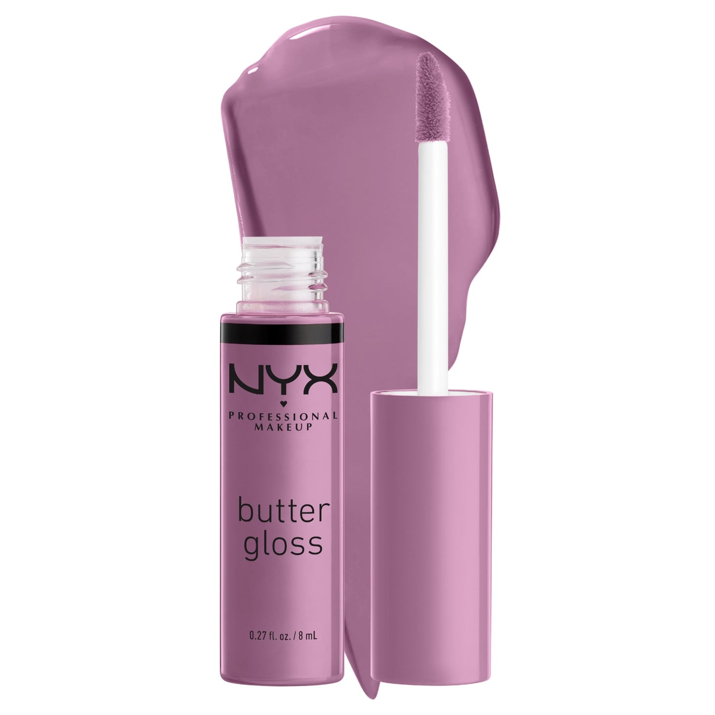 NYX PROFESSIONAL MAKEUP Butter Gloss, Non-Sticky Lip Gloss - Marshmallow (Muted Lilac) Beauty & Personal Care NYX PROFESSIONAL MAKEUP