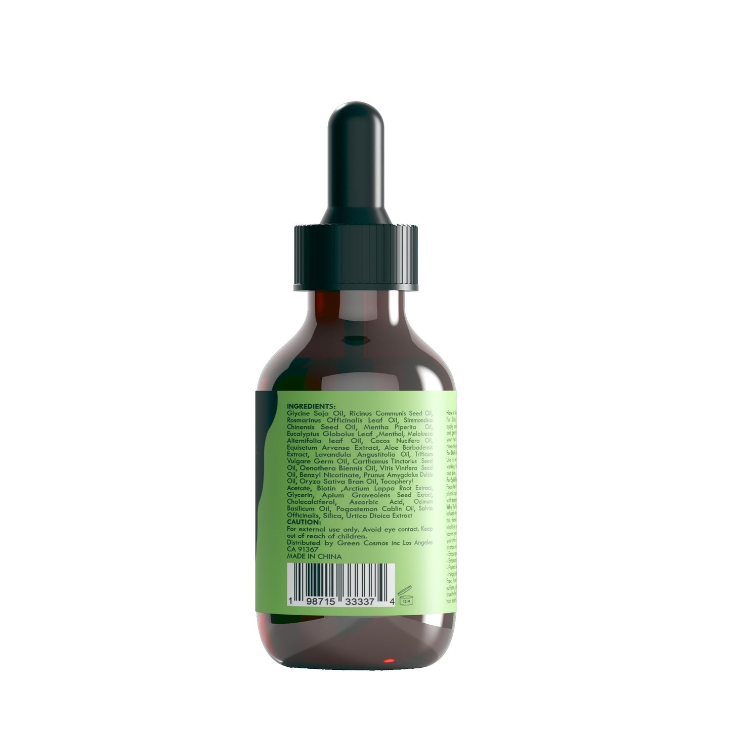 100% Rosemary Oil for Hair Growth - Nourishes Scalp, Boosts Circulation, Relieves Itchy & Dry Scalp, Strengthens Hair & Eyebrow & Eyelash Health Beauty & Personal Care Green Cosmos