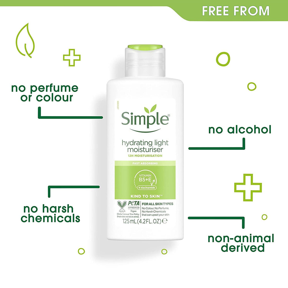 Simple Hydrating Light Moisturizer 4.2 FL OZ Beauty & Personal Care Simple