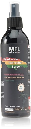 Made For Locs Jamaica Refresher Spray | Locs Moisturizer | Locs Deodorizer | Amazing Scents (Tropical, 8 oz) Beauty & Personal Care MFL MADE FOR LOCS