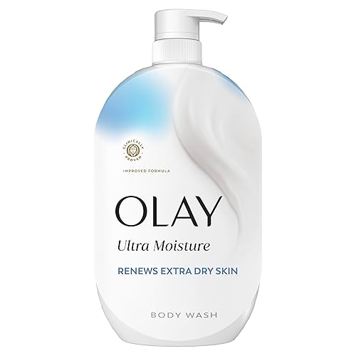 Olay Body Wash for Women, Ultra Moisture, Renews Extra Dry Skin, 24/7 Moisture Barrier Repair, Hydrating Formula for Visibly Healthy Soft Skin Beauty & Personal Care Olay