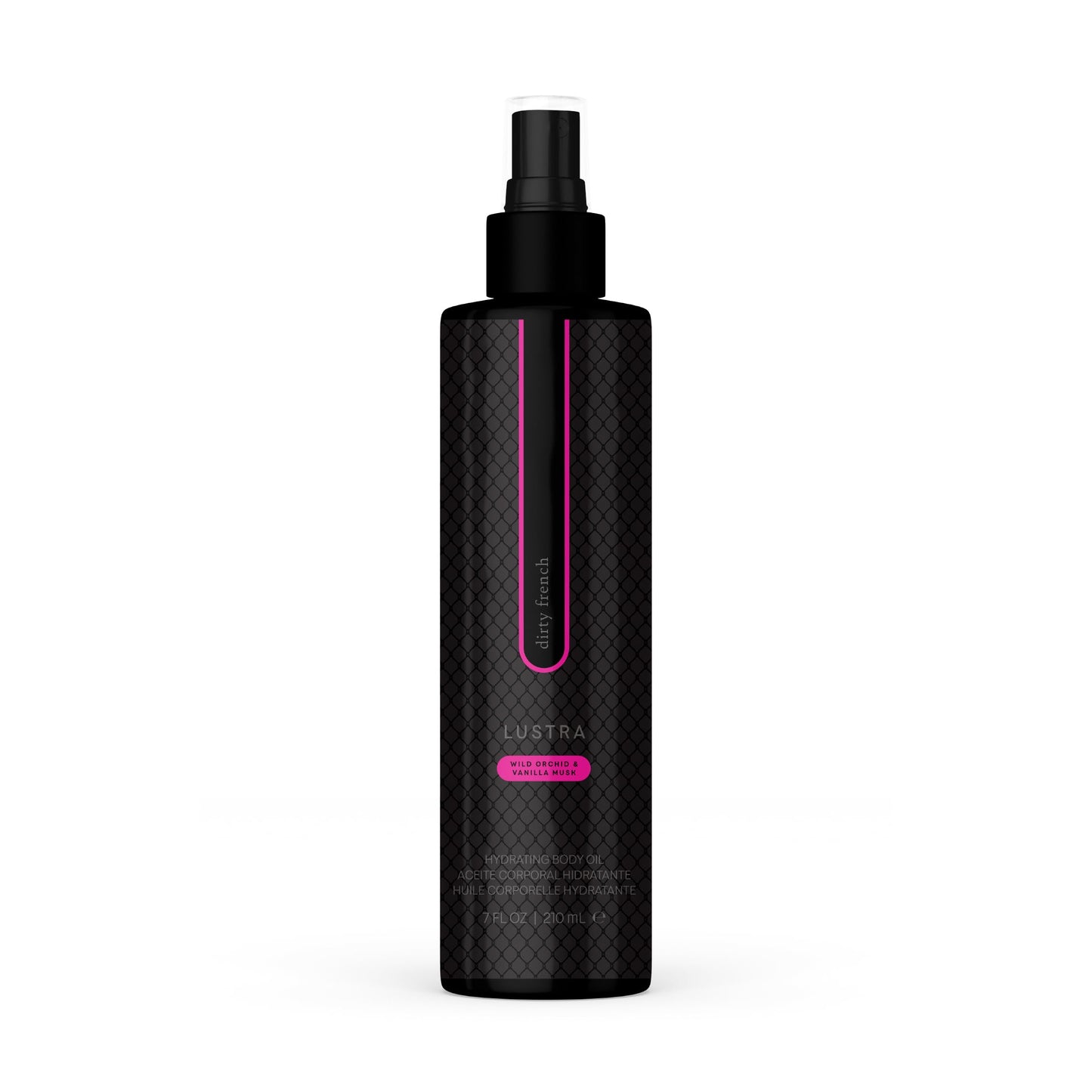 Pure Romance Lustra Hydrating Body Oil, Dirty French Scent, 7 fl oz, Coconut Jojoba Avocado Oils for Moisturized Skin Beauty & Personal Care Pure Romance