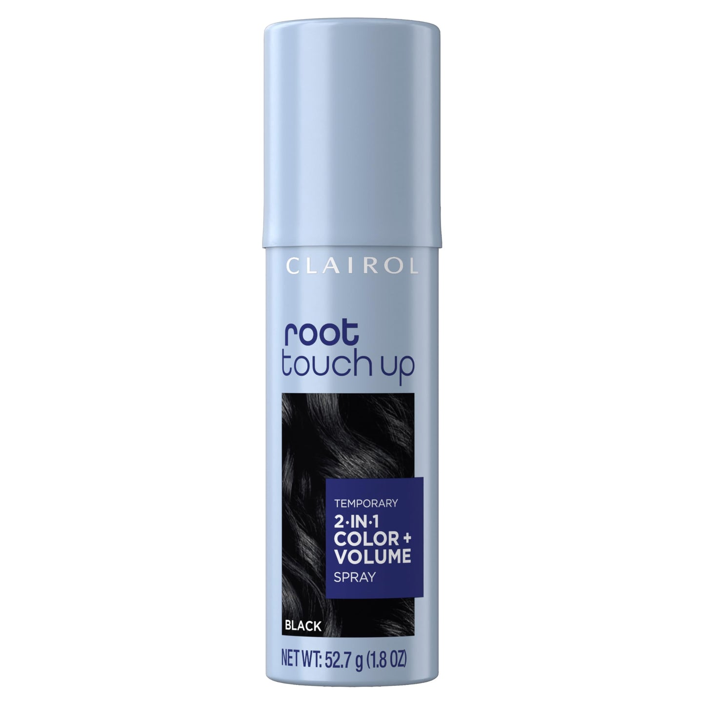 Clairol Root Touch-Up Color + Volume 2-in-1 Temporary Hair Coloring Spray, Black Hair Color, Pack of 1 - Packaging May Vary Beauty and Personal Care Clairol Default Title