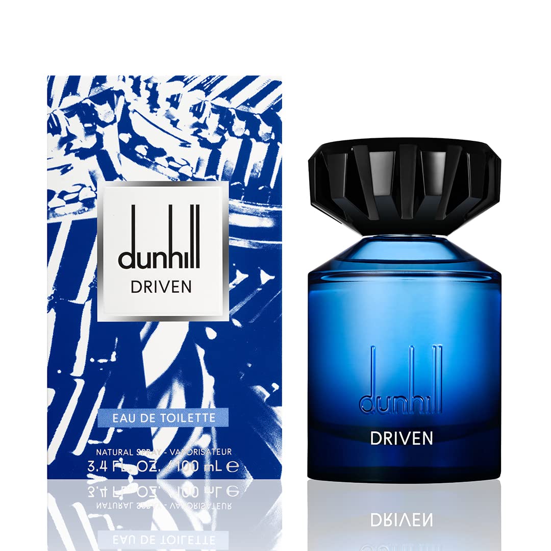 Dunhill Driven Blue Eau de Toilette EDT Spray for Men, 3.4 fl. oz. Beauty & Personal Care Alfred Dunhill