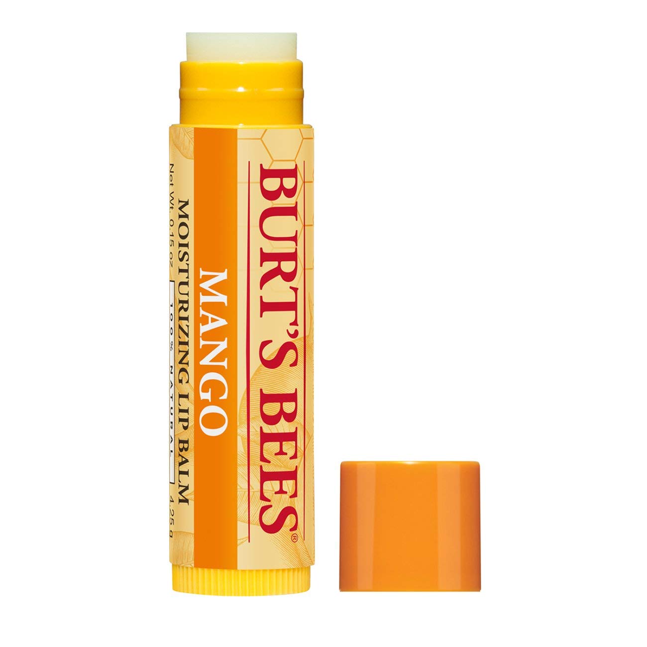 Burt's Bees 100% Natural Moisturizing Lip Balm, Mango Beeswax & Fruit Extracts - 12 Tubes Beauty & Personal Care Burt's Bees