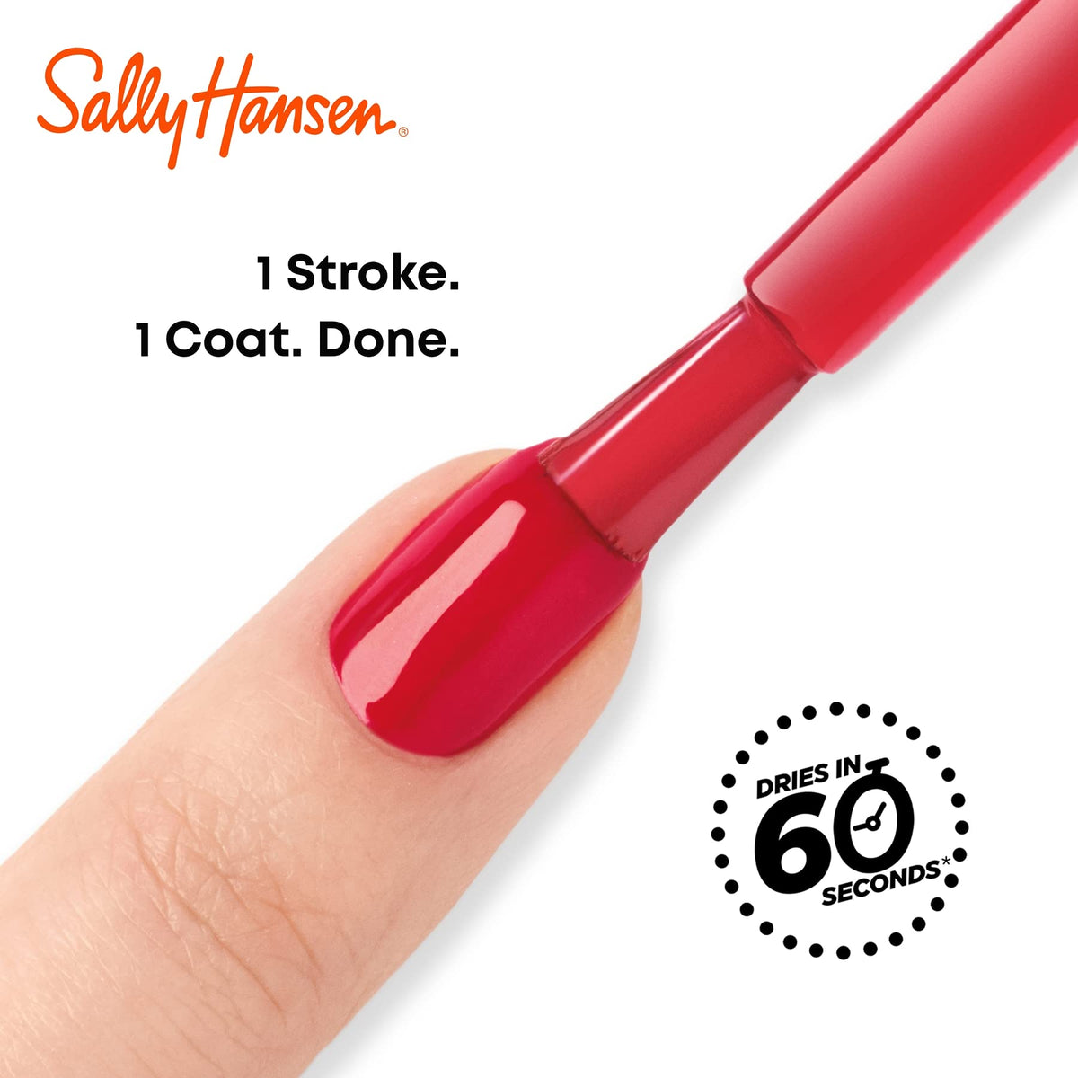 Sally Hansen Insta-Dri Nail Polish | Quick Dry, Long Lasting, Streak-Free Shine | Opaque, Shiny | 510 Gain Mo-Mint-Um | Cool Mint Blue Nail Color. Beauty & Personal Care Sally Hansen
