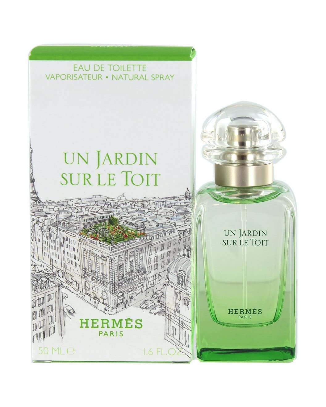 HERMÉS Un Jardin Sur Le Toit for Unisex Eau de Toilette Spray, 1.6 Ounce Beauty & Personal Care Hermès