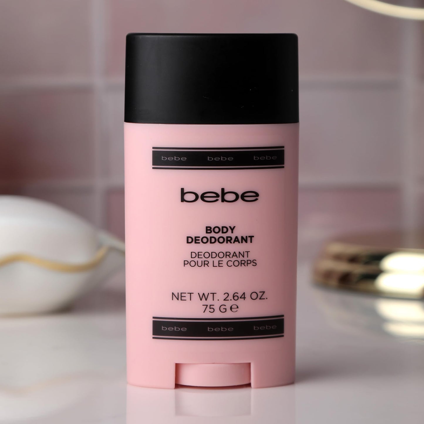 bebe Silver Deodorant Stick - Aluminum Free Deodorant for Women - Fruity Floral Scent - Smooth Glide - Long-Lasting 24H Freshness - 2.64 oz Beauty and Personal Care bebe