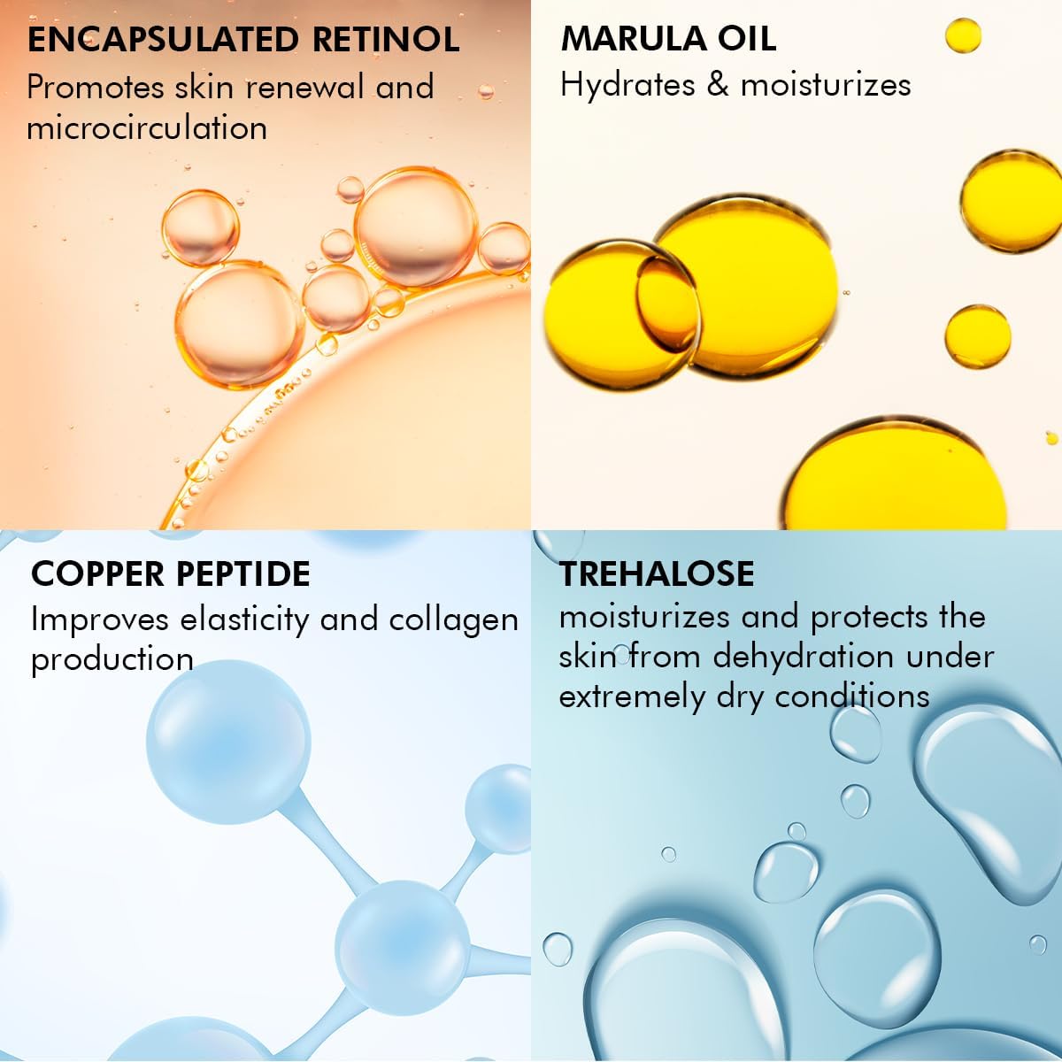 Conscious Chemist® Multi Peptide & 0.2% Retinol Serum | Anti Aging Serum | Boosts Collagen & Reduces Fine Lines, Wrinkles | Probiotics & Cica Water | Beauty & Personal Care Conscious Chemist
