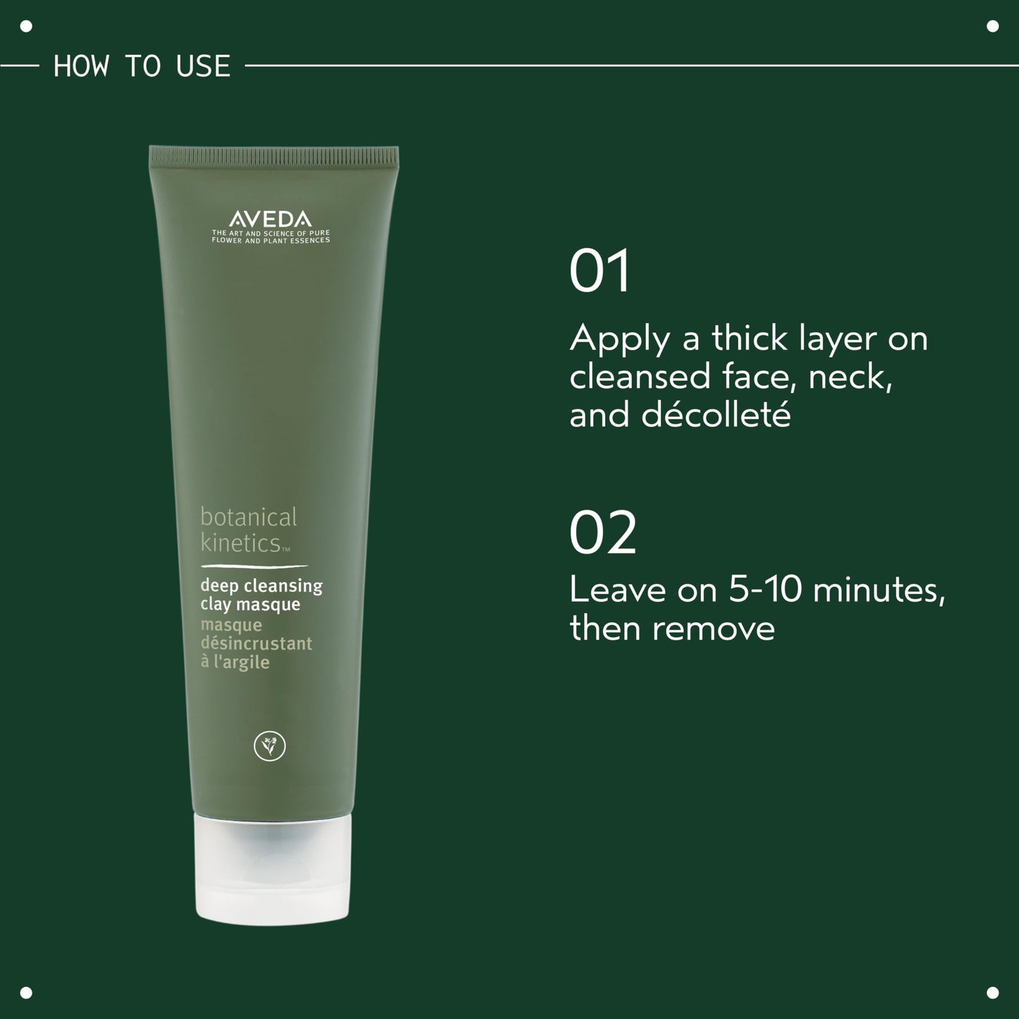 Aveda Botanical Kinetics Deep Cleansing Clay Masque | Clarifying Masque for Oily Skin | with Kaolin and Bentonite Clay | 91% Naturally Derived*, 4.2 Beauty & Personal Care Aveda