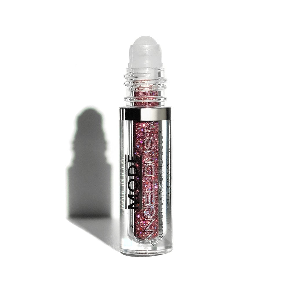 Mode Angel Dust Roll On Glitter Rhinestone Cowboy Holographic Rose Gold Pink Sparkling High Performance 3D Loose Glitters for Face and Body, Spill Beauty & Personal Care Mode Cosmetics