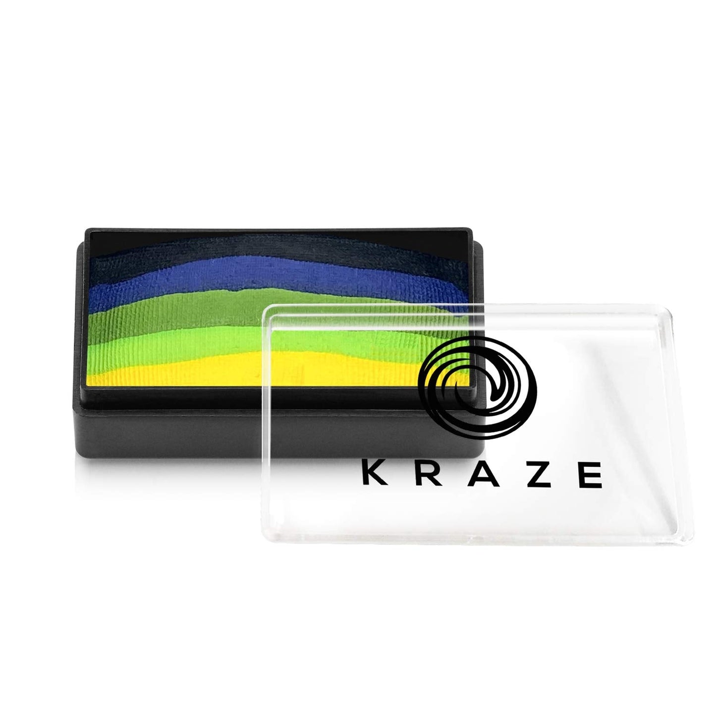 Kraze FX Dome Stroke - Dragon Dance (25 gm), Professional 1-Stroke Split Cake, Hypoallergenic, Non-Toxic, Water Activated Face & Body Painting Makeup Beauty & Personal Care Kraze FX