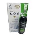Dove Beauty Bar White 4 oz, 6 Bar Beauty & Personal Care Dove