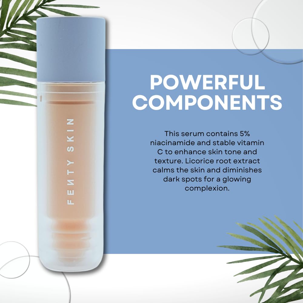 Fenty Skin Watch Ya Tone 5% Niacinamide Dark Spot Serum with Vitamin C 1 fl oz / 30 mL Beauty & Personal Care FENTY BEAUTY