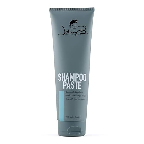 JOHNNY B. Shampoo & Shave Paste, Professional Multipurpose Men’s Product 6.7 oz. Beauty & Personal Care JOHNNY B.