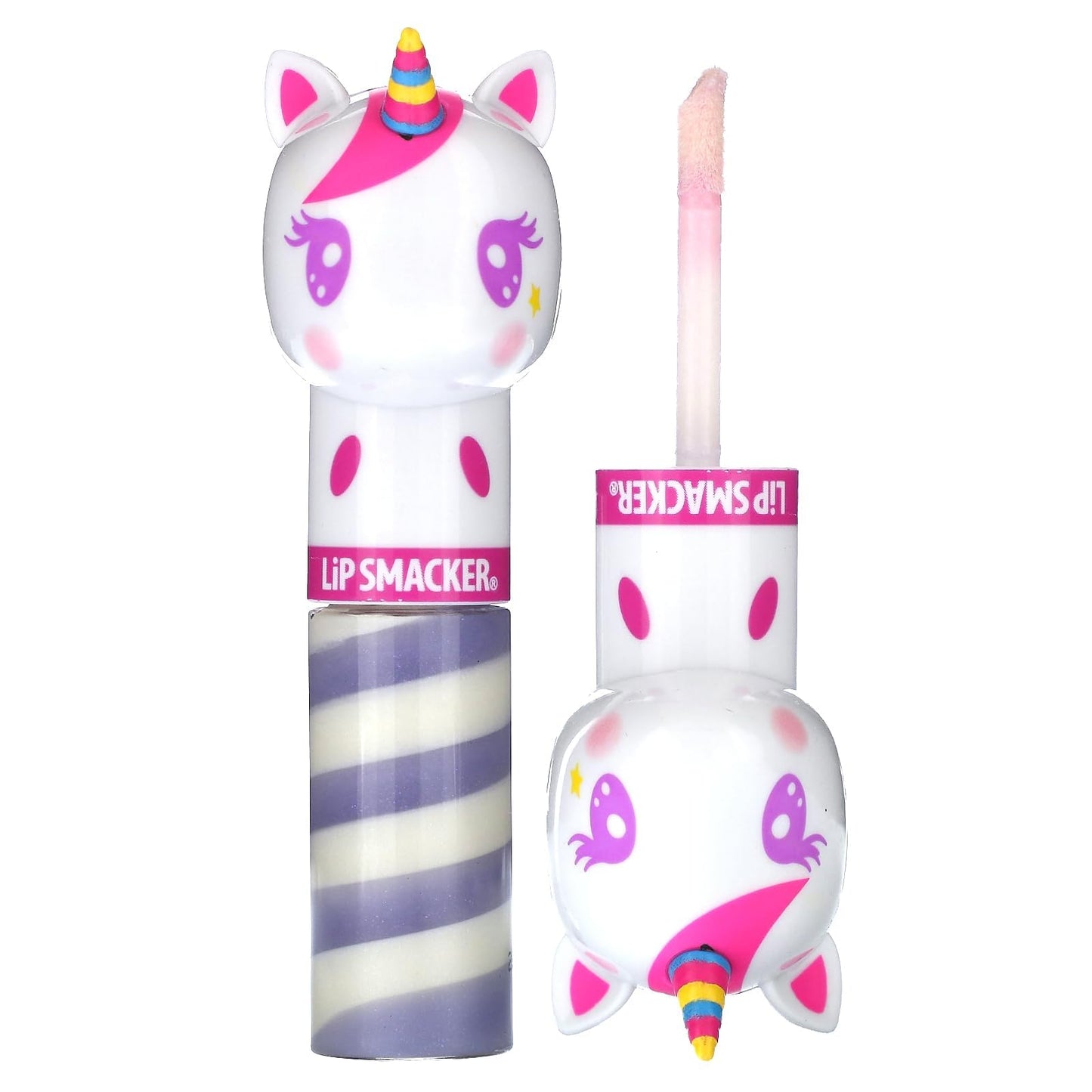 Lip Smacker Lippy Pals Swirls Unicorn, Flavored Moisturizing & Smoothing Soft Shine Lip Balm, Hydrating & Protecting Fun Tasty Glossy Finish Beauty & Personal Care Lip Smacker