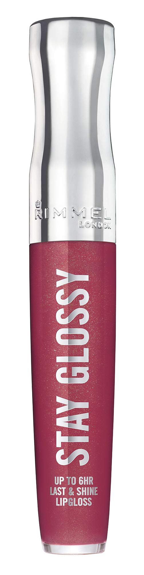 Rimmel Stay Glossy Lip Gloss - Non-Sticky and Lightweight Formula for Lip Color and Shine - 340 Captivate Me!, .18oz Beauty and Personal Care Rimmel