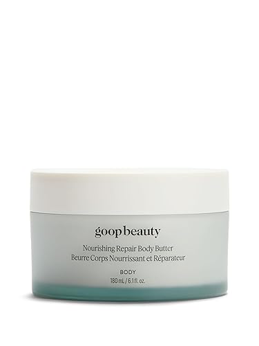 goop Beauty Body Butter | Lotion for Dry Skin | Nourishing Butters & Botanical Extracts | Hydrating & Firming Cream | 6.1 fl oz Beauty & Personal Care goop