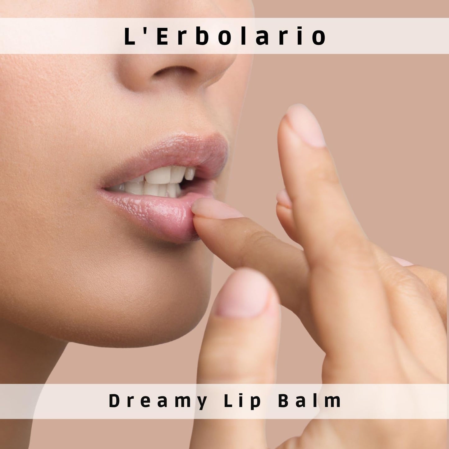 L'Erbolario Dreamy Lip Balm, Coconut, 0.3 oz, with Extracts of Virgin Coconut Oil, Moisturizing and Nourishing, For Dry Lips, Cruelty-Free Beauty and Personal Care L'Erbolario
