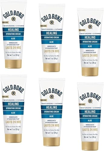 Gold Bond Ultimate Healing Skin Therapy Lotion Aloe Travel Size 1 Oz (Pack of 6) Beauty & Personal Care Gold Bond