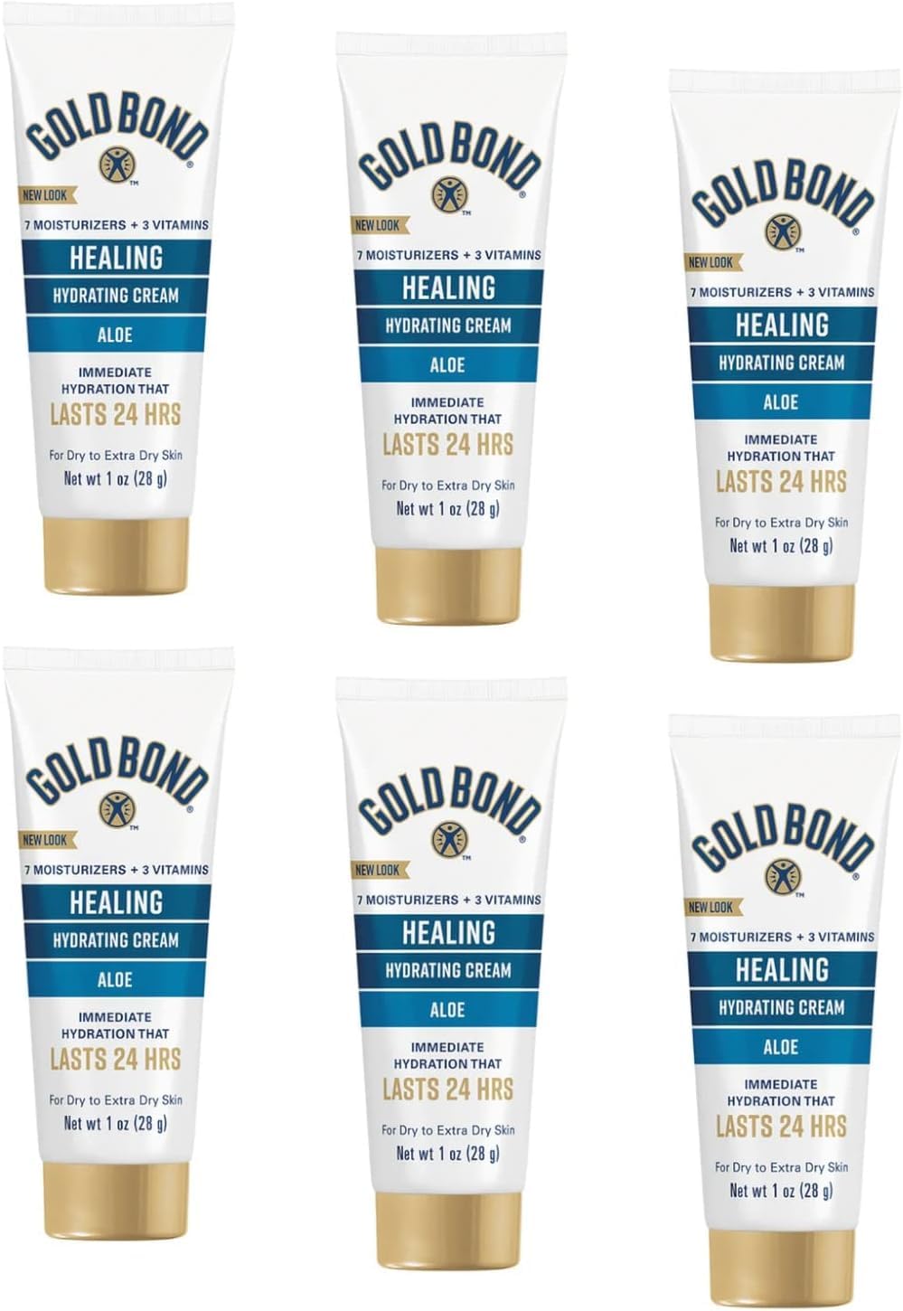 Gold Bond Ultimate Healing Skin Therapy Lotion Aloe Travel Size 1 Oz (Pack of 6) Beauty & Personal Care Gold Bond