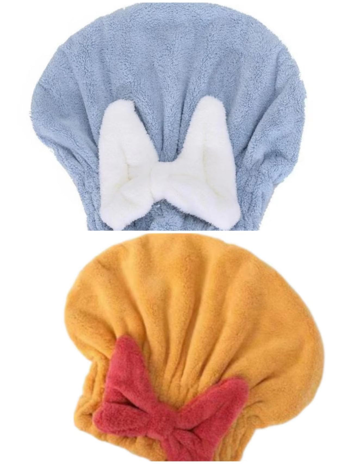 Super Absorbent Hair Towel Wrap for Wet Hair, Microfiber Hair Drying Caps Soft Absorbent Quick Drying Cap for Curly Thick Hair, Fast Drying Hair
