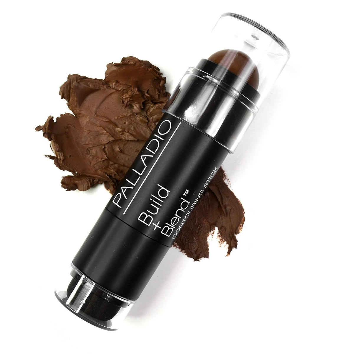 Palladio Contouring Makeup Stick BUILD + BLEND Contour Stick Makeup, Face Makeup for Perfect Sculpting Look, 0.23 Ounce (Warm Brown) Beauty & Personal Care Palladio