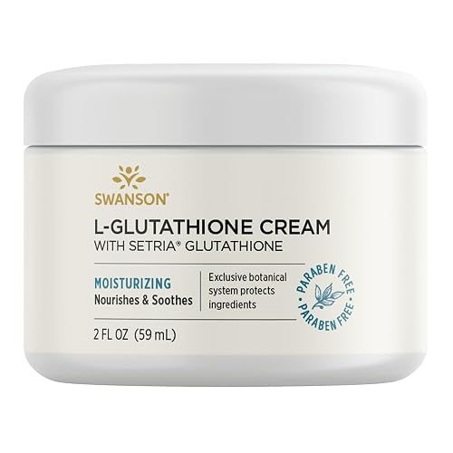 Swanson L-Glutathione Cream with Setria 2 fl Ounce (59 ml) Cream Beauty & Personal Care Swanson