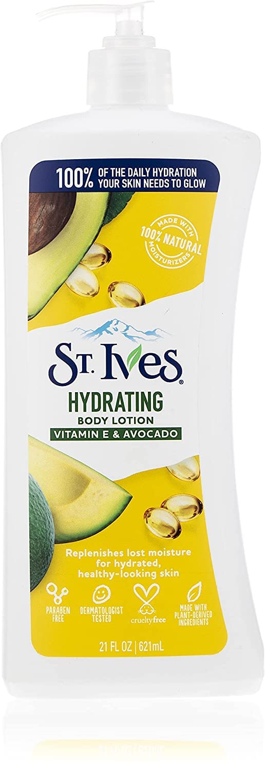 St Ives Body Lotion 21 Ounce Daily Hydrating (621ml) (2 Pack) Beauty & Personal Care St. Ives