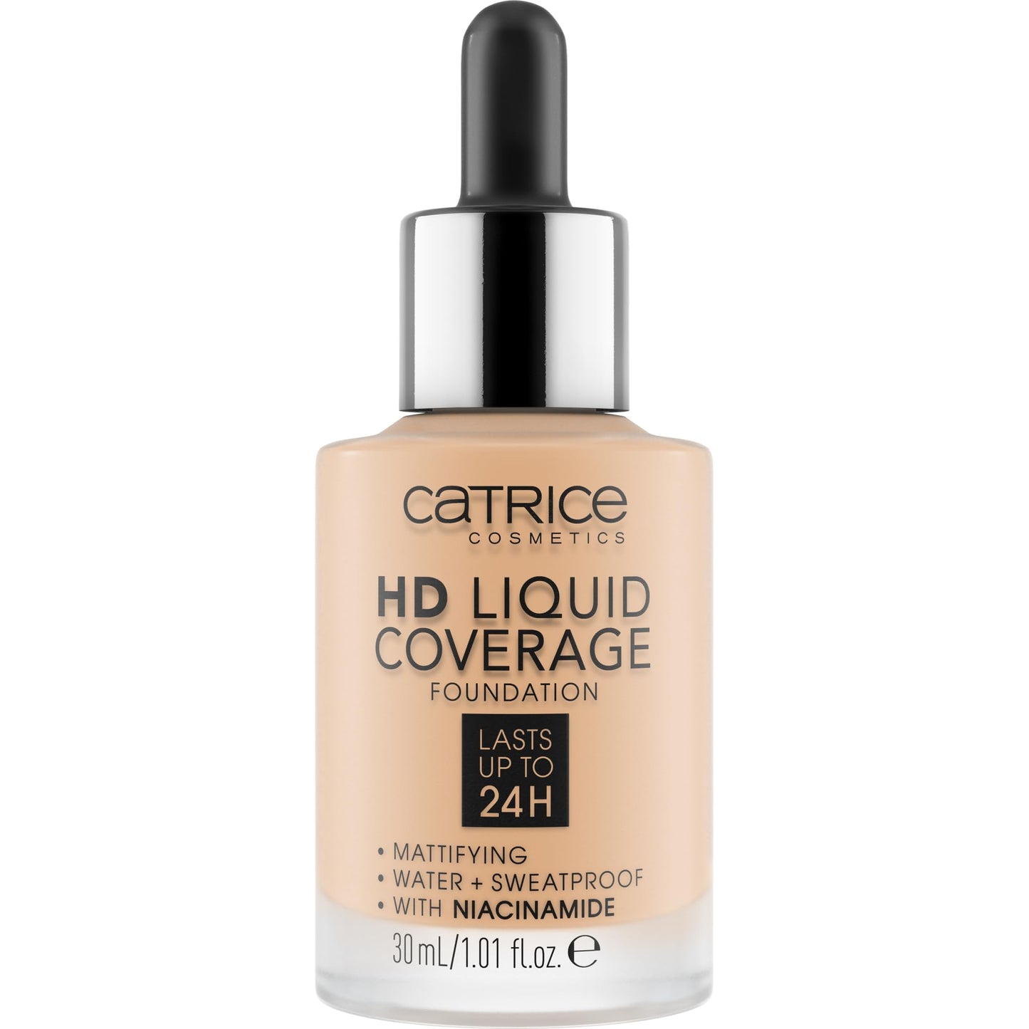 Catrice | HD Liquid Coverage Foundation | Flawless, High Coverage | Vegan & Cruelty Free (008 | Fair Beige) Beauty and Personal Care Catrice Cosmetics