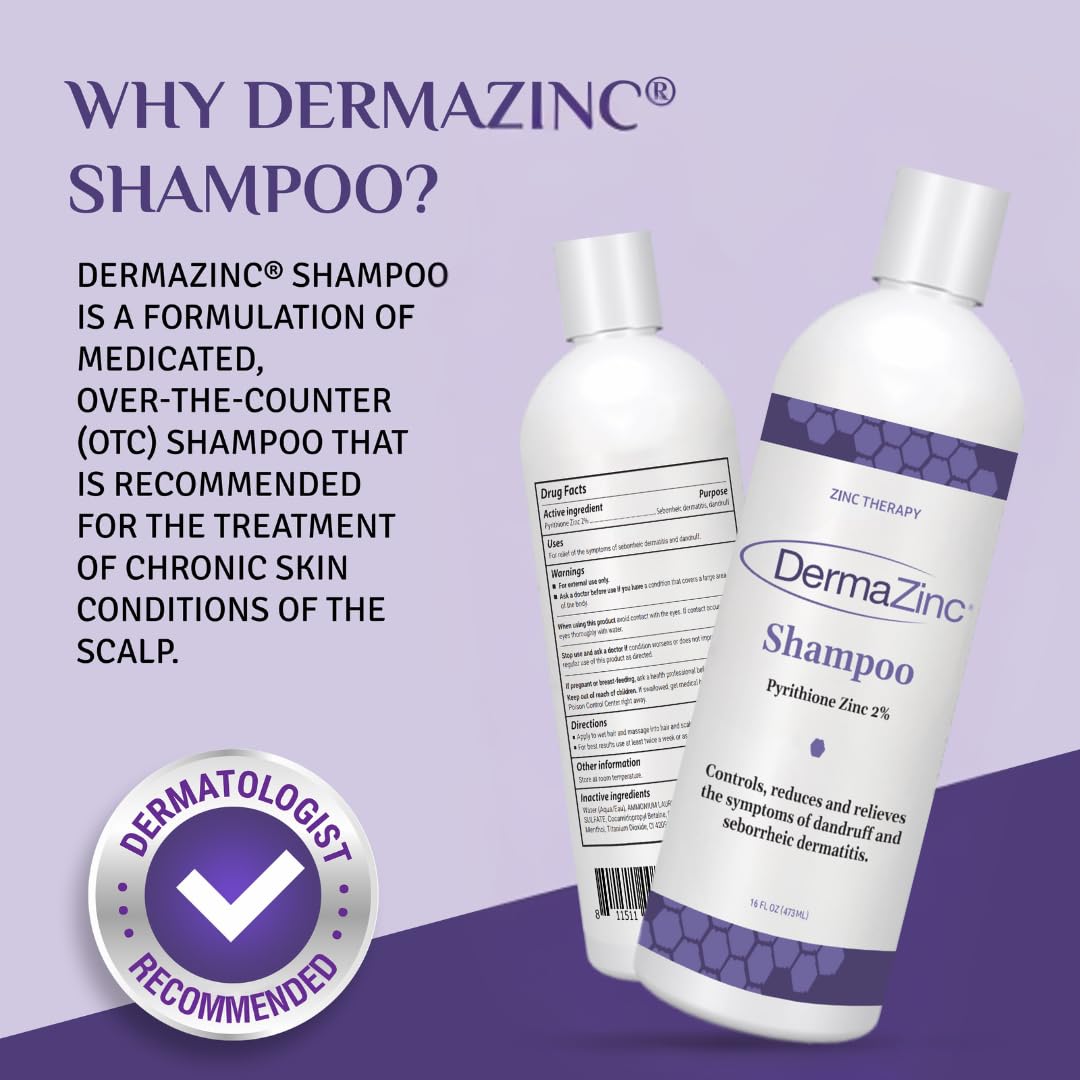 DermaZinc Shampoo - 16 oz