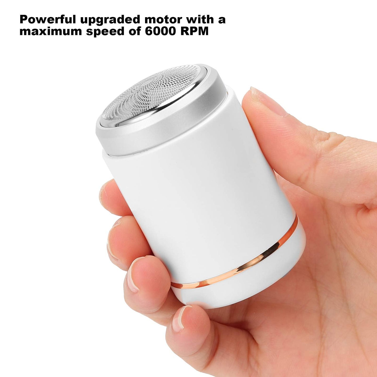 Men's Electric Shaver, USB Shaver, Men's, Rechargeable Powerful Motor Portable Travel Beard Shaver Beauty and Personal Care Betued