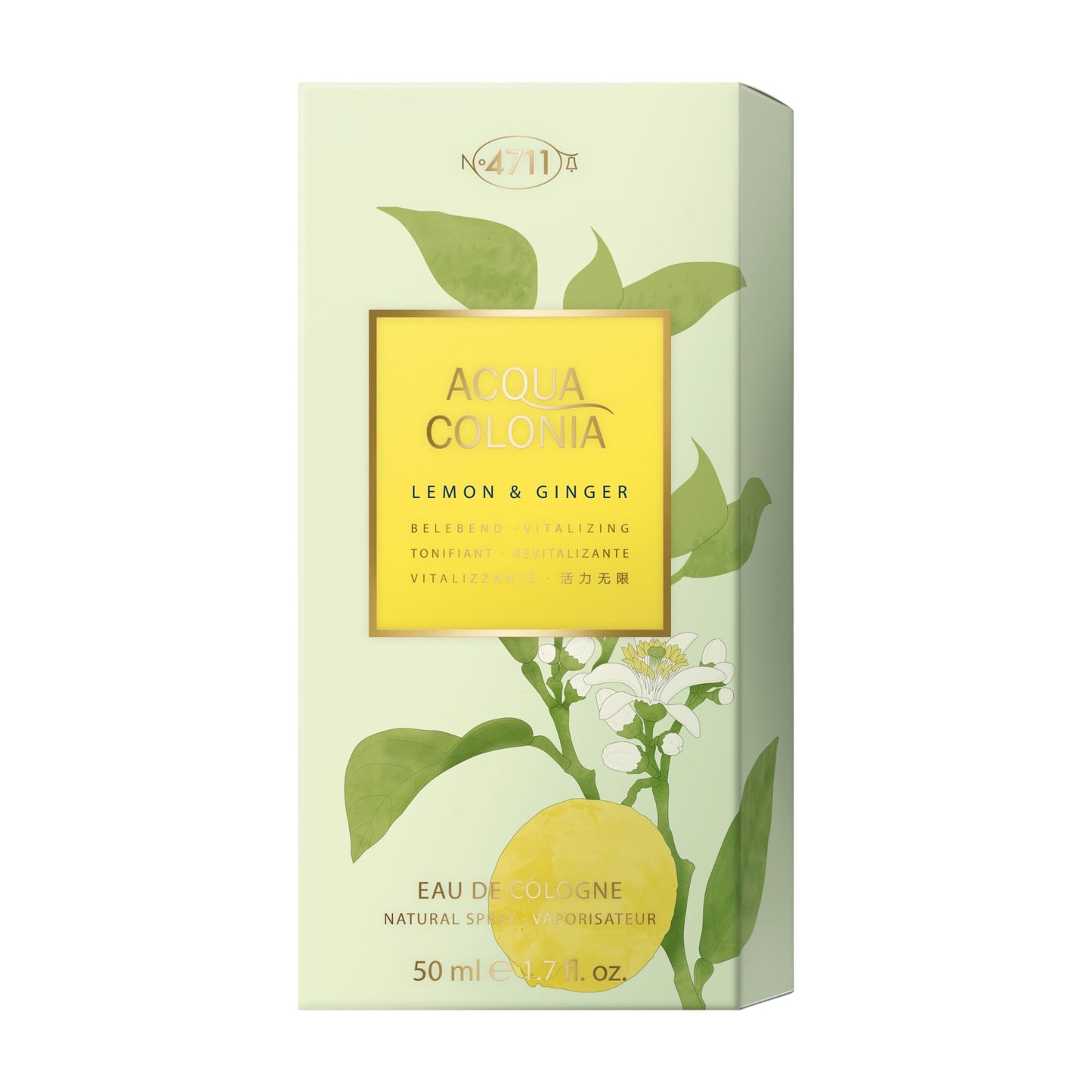 4711 Acqua Colonia Lemon and Ginger Eau de Cologne Spray for Women, 1.7 Ounce Beauty & Personal Care 4711