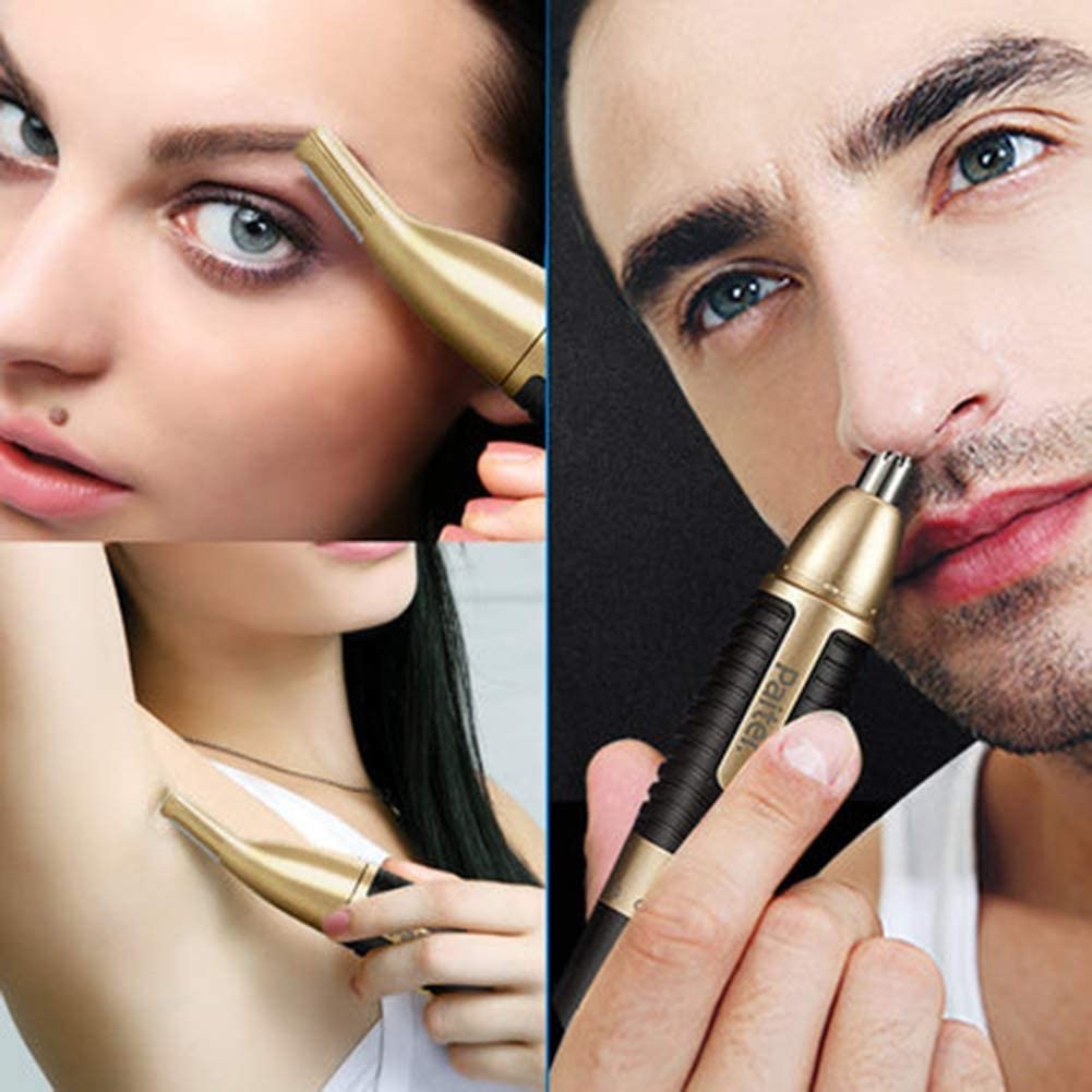 LEONYS Electric Nose Hair Trimmer, Shaving Nose Hair Scissors for Men and Women Can Be Washed Beauty and Personal Care LEONYS