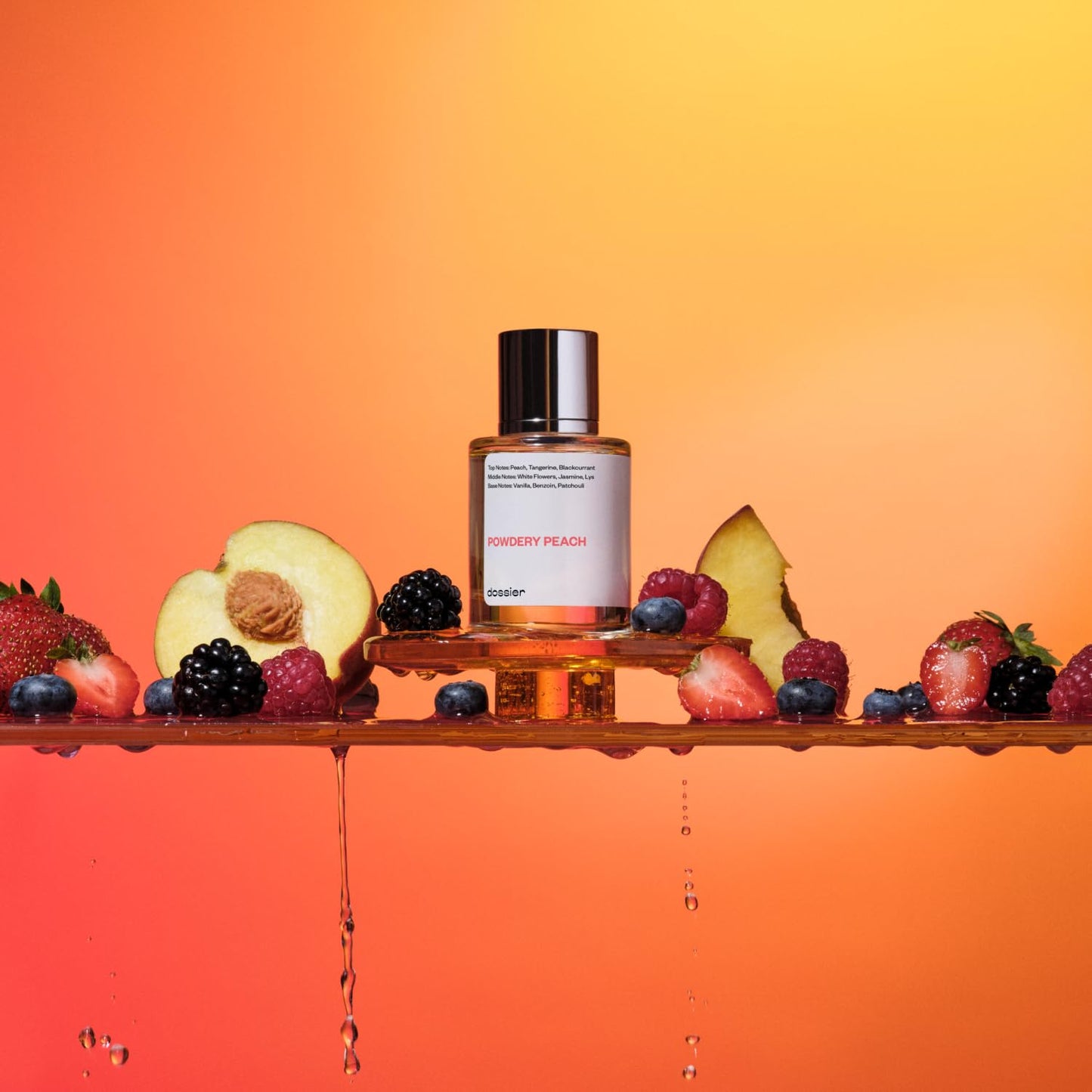 Dossier - Powdery Peach - Eau de Parfum - Inspired by J.Choo I Want Choo - Perfume Luxury - Pure Infused - Paraben-Free - Vegan - For Women Beauty & Personal Care dossier