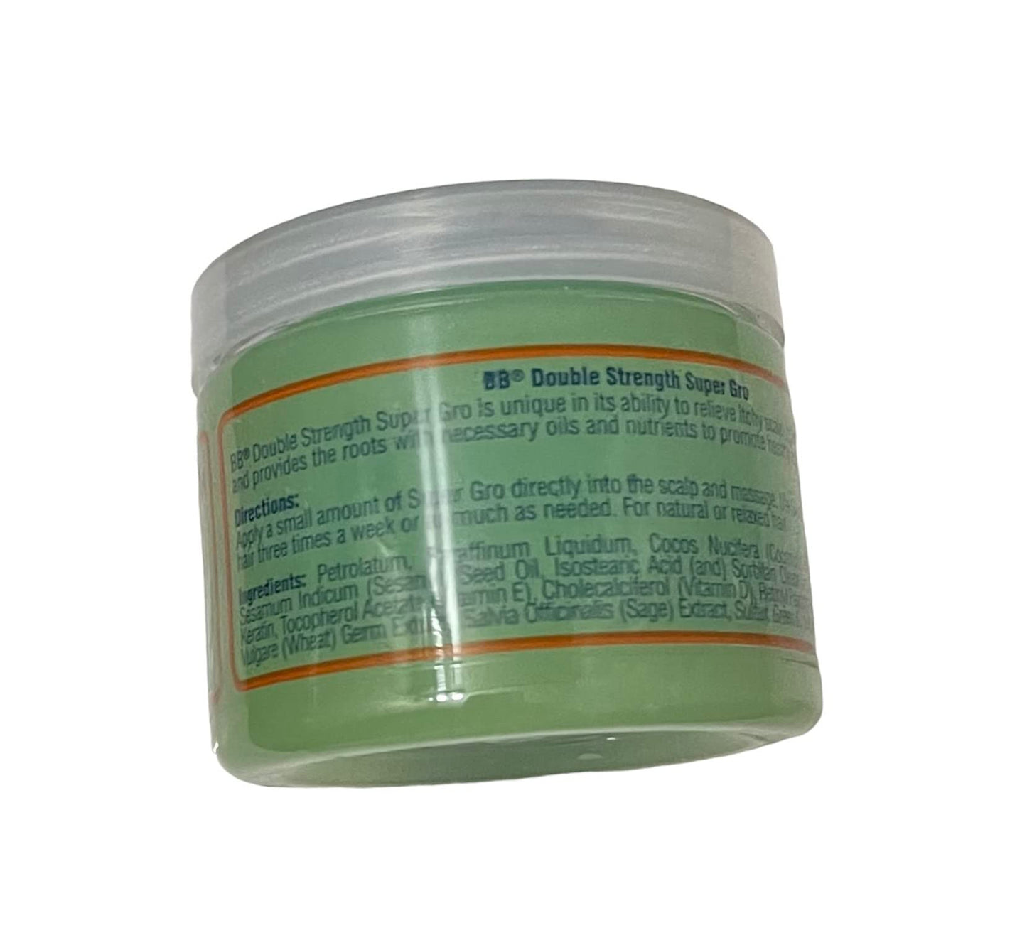 BB Super Gro With Vitamin E, Double Strength, 6-Ounce Canister (Packaging May Vary) Beauty & Personal Care Bronner Bros