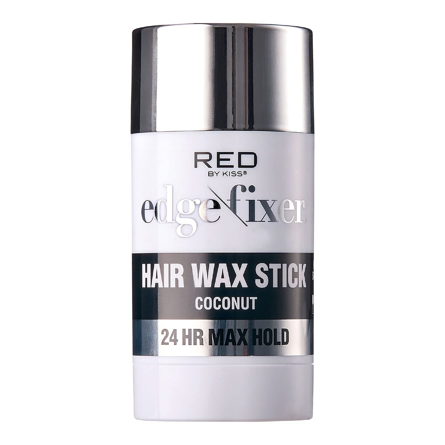 Red by Kiss Hair Wax Stick 24HR Max Hold Edge Fixer Edge Control Pomade Non-Sticky, Non-Oily Flake Free Hair Styling Wax (Coconut) Beauty & Personal Care Red by Kiss