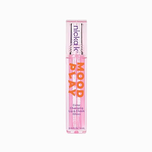 NICKA K NEW YORK Mood Play Lip and Cheek, Color Changing Lip and Cheek Stick, Gloss (Lip Gloss) Beauty & Personal Care NICKA K NEW YORK