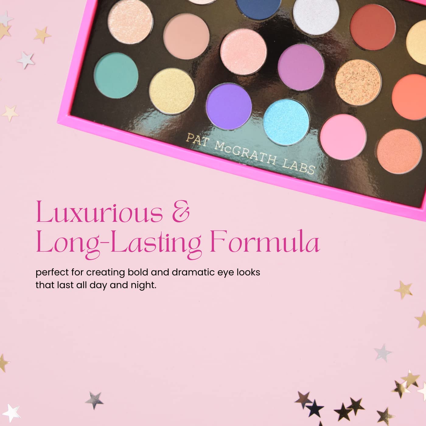 Pat McGrath Labs Mthrshp Mega Celestial Nirvana Eyeshadow Palette - 18 New Shades, 4 Textures, Blendable Mattes, Metallics, Shimmers, Limited Edition Beauty & Personal Care Pat McGrath Labs