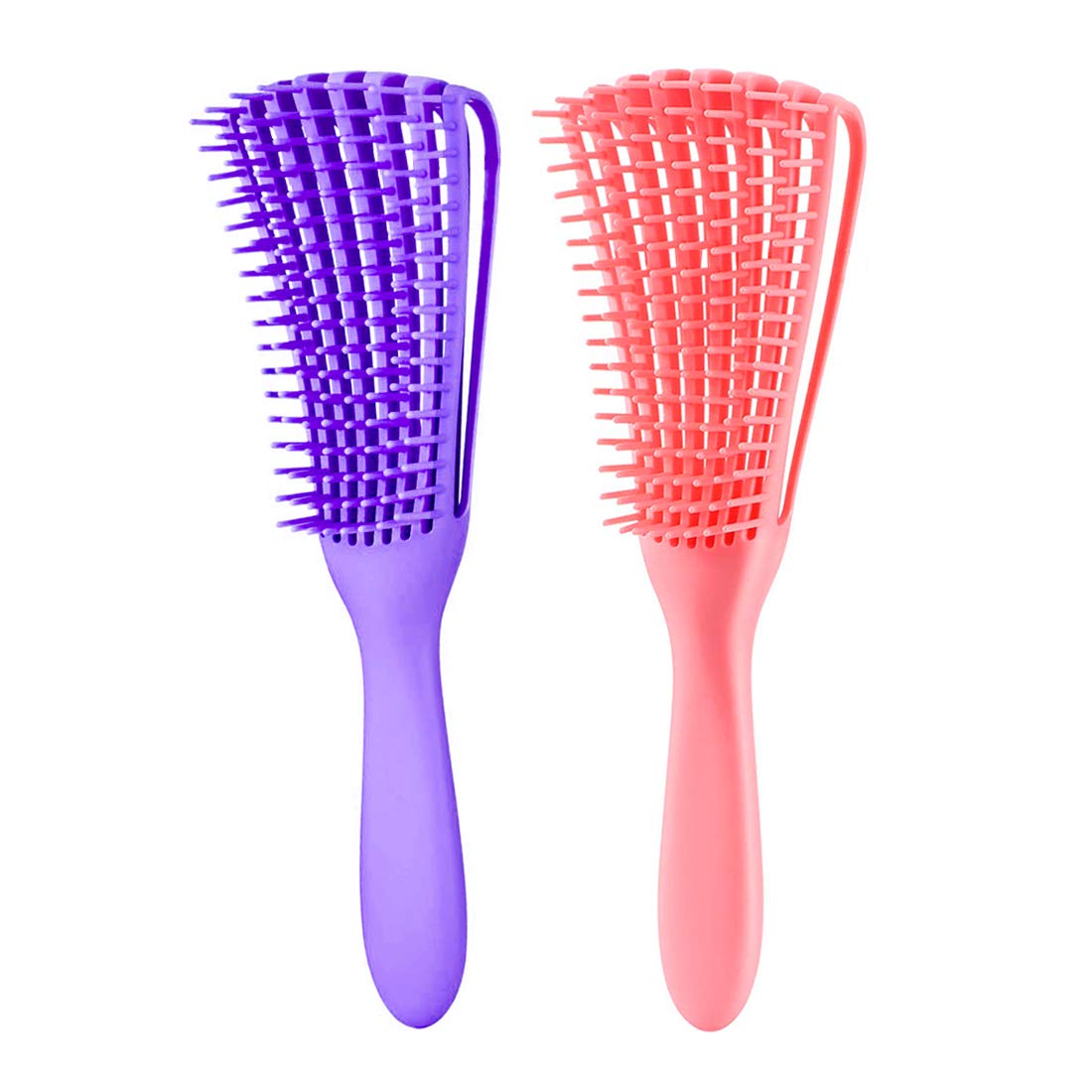 Detangling Brush for Afro American/African 3a to 4c Kinky, Wavy/Curly/Coily Hair - Women's Scalp Massaging Comb for Wet/Dry/Oily/Thick/Long Textured Beauty & Personal Care A.DASHER