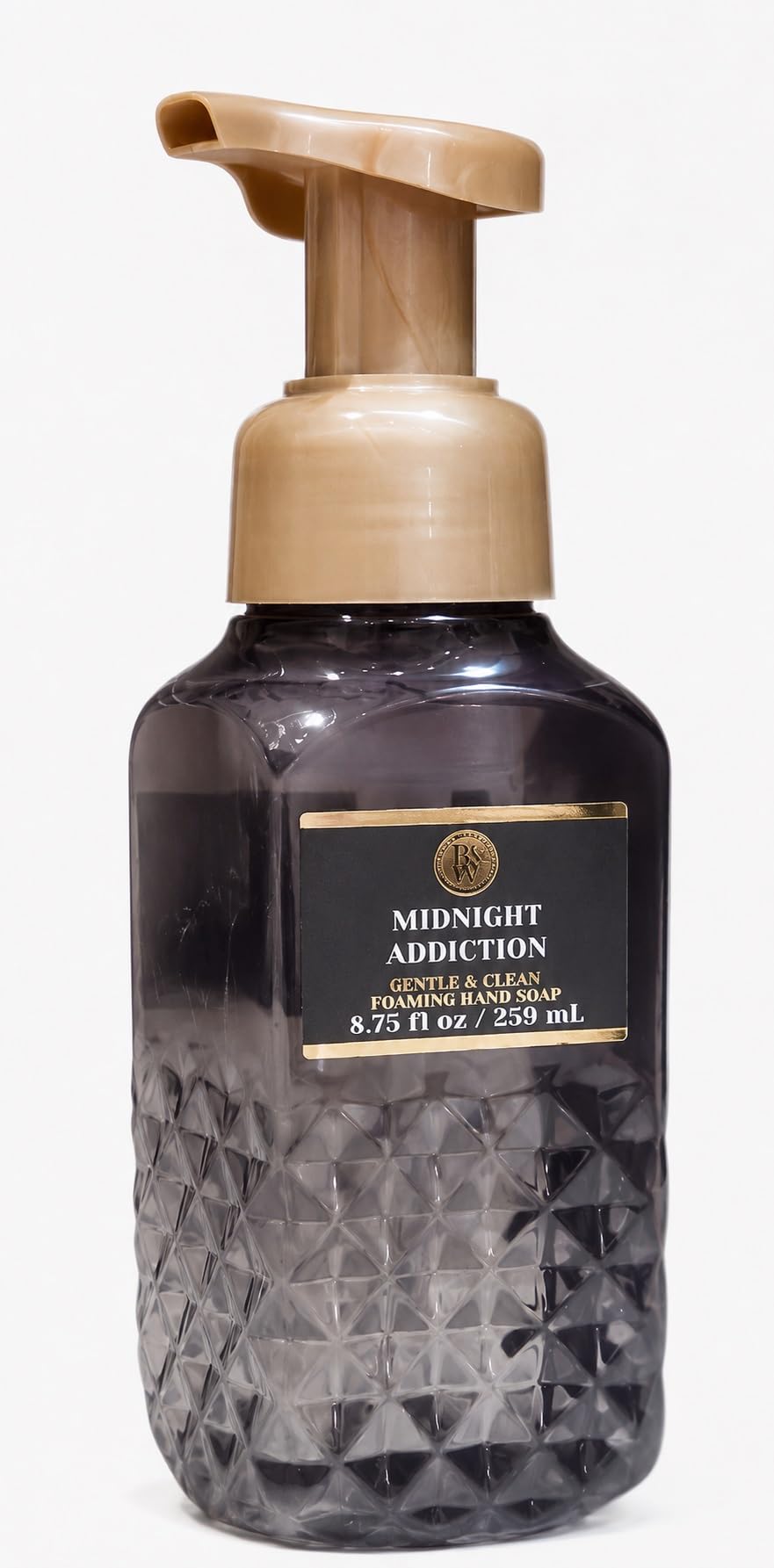 Bath & Body Works Gentle & Clean Foaming Hand Soap - Pack of 1 - Midnight Addiction Beauty & Personal Care Bath & Body Works